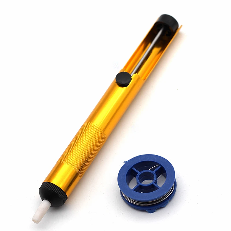 DESOLDERING PUMP Solder Remover Tool for Metalworking Crafts Soldering GOLD