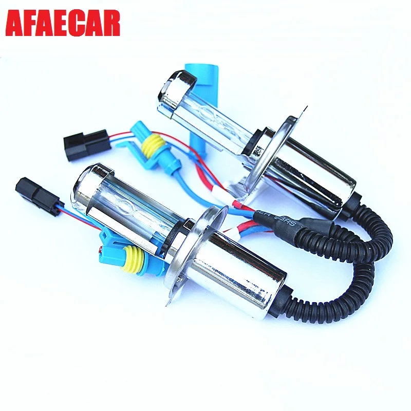 AFAECAR AC 12V 35w mini fast bright H4 3 Hi Lo hid xenon lamp for car