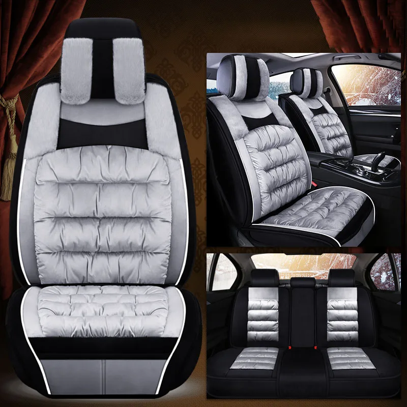 Высокое качество плюшевые Автокресло Обложка для BWM X1 X3 X4 X5 g30 e30 e34 e36 e38 e39 e46 e53 e60 e70 e83 e84 e87 e90 e92 F30 F10 F20 - Название цвета: Version A