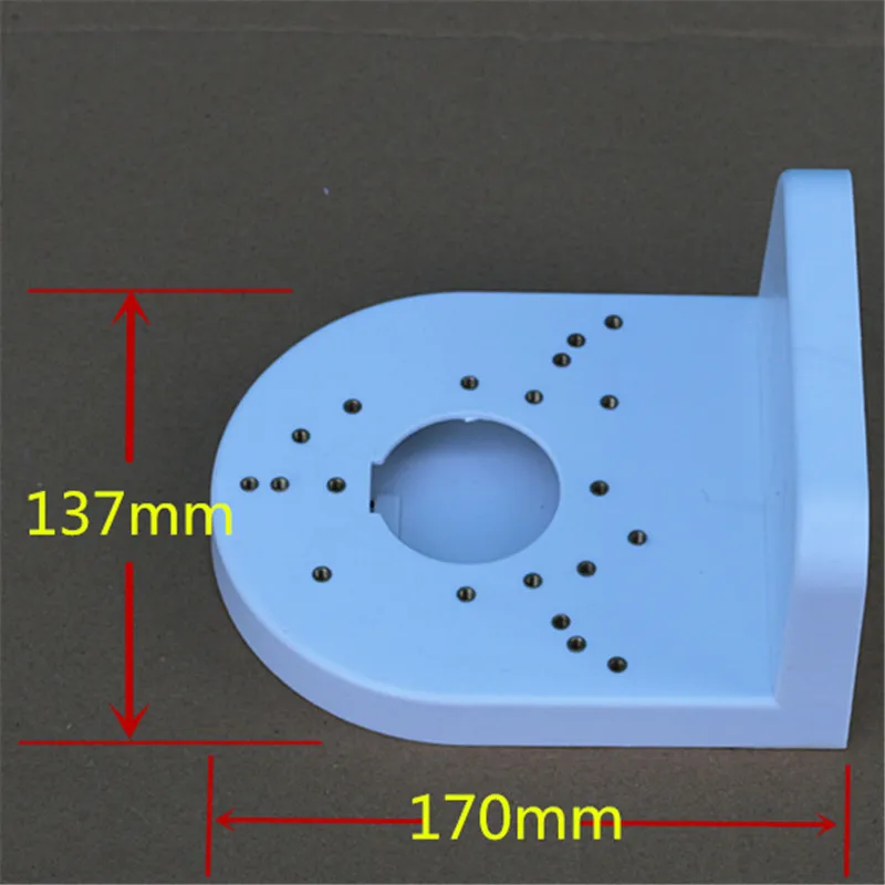Используется с 4 дюймов сетевой видеорегистратор Dahua камера кронштейн, изготовленные из АБС-пластика, настенный кронштейн подать заявку на некоторые сетевой видеорегистратор dahua купольная камера