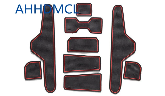 

Car Anti-Dirty Pad Door Groove Gate Slot Cup Armrest Storage Pad Mat For Buick Regal 2009 2010 2011 2012 Low Configuration