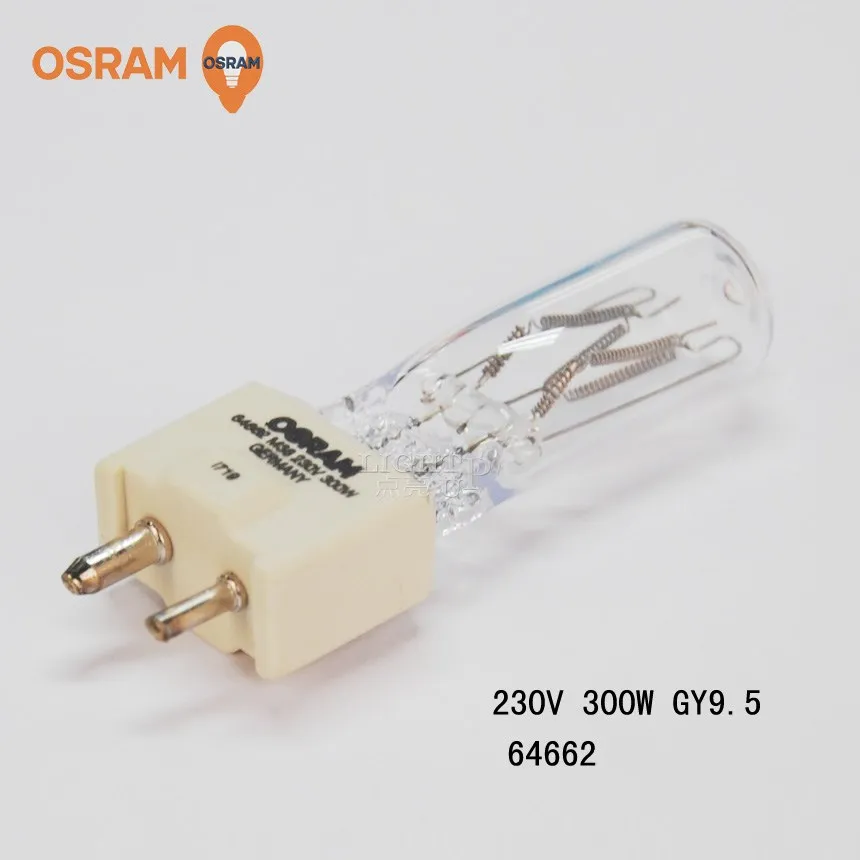 

For OSRAM 64662 230V300W M38 GY9.5 Halogen Bulb,Display Optic 220-240V,230V 300W Projector Photo Lamp