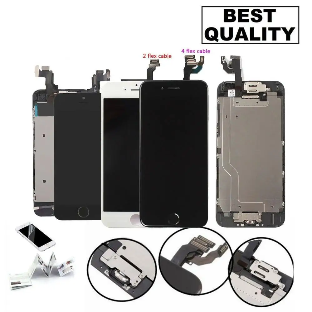 

For iPhone 6 6S Plus LCD complete assembly 100% 3D Force Touch for Apple 6 6S Plus replacement screen display+With accessories