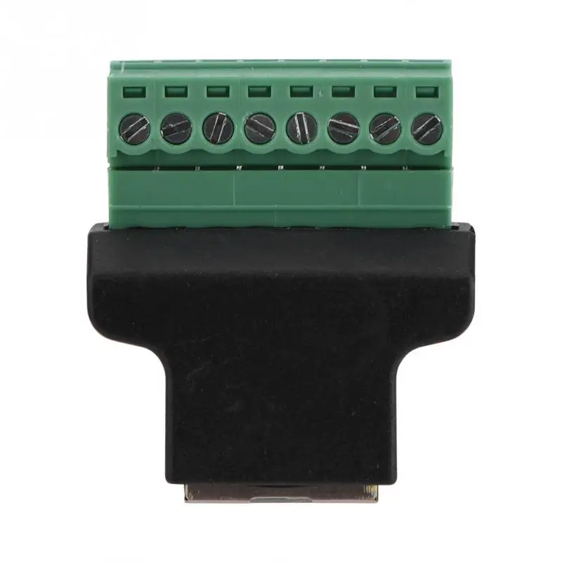 Видеорегистратор разъём Ethernet RJ45 Женский Разъем «мама» к 8 Pin типа «Винтовые клеммы Лидер продаж