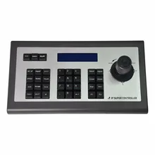 Onvif 4D джойстик IP контроллер клавиатуры PTZ IP сетевая ip-камера видеонаблюдения с поддержкой Wi-контроллер камеры 160x32 синий светодиодный дисплей SKB-N401