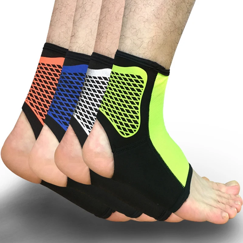 

1PCS Sports Ankle Support Ankle Pads Elastic Brace Guard Foot Ankles Protector Wrap For Bicycle Football Taekwondo Basketball
