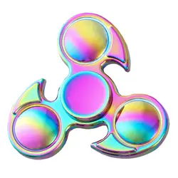 Пальца гироскоп Tri-Spinner Непоседа игрушки EDC руки Spinner Для аутизма и СДВГ EDC сенсорная Непоседа Spinner стресса игрушка