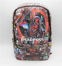 anime Backpack Deadpool bag Marvel Comics Backpack shoulder computer school Book Bag