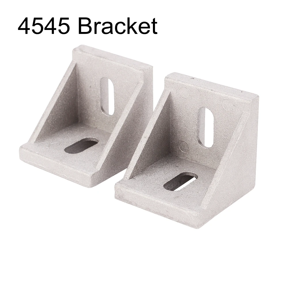 6pcs or 10pcs Long Hole Aluminum Angle Bracket for Aluminum Profile