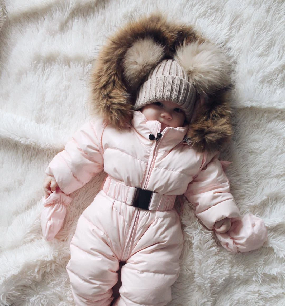 snow clothes for baby girl