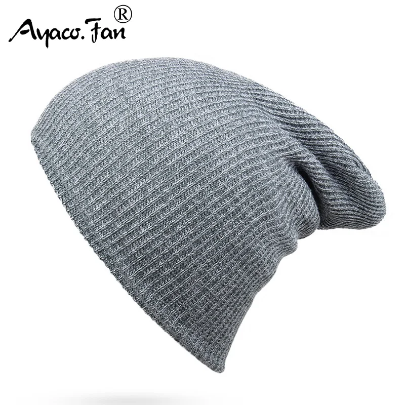 

2019 Winter Beanies Solid Color Hat New Autumn Warm Soft Beanie Skullies Knit Cap Hats Knitted Touca Gorro Caps for Men Women