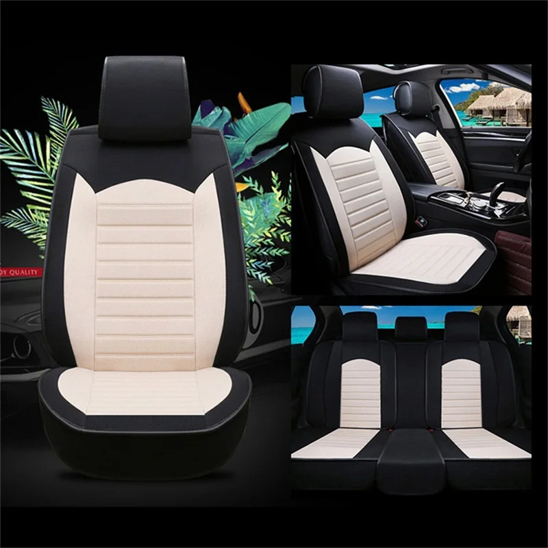 

Universal fiber hemp car seat cover for lada XRAY granta kalina largus priora samara vesta 2107 2110 2114 2018