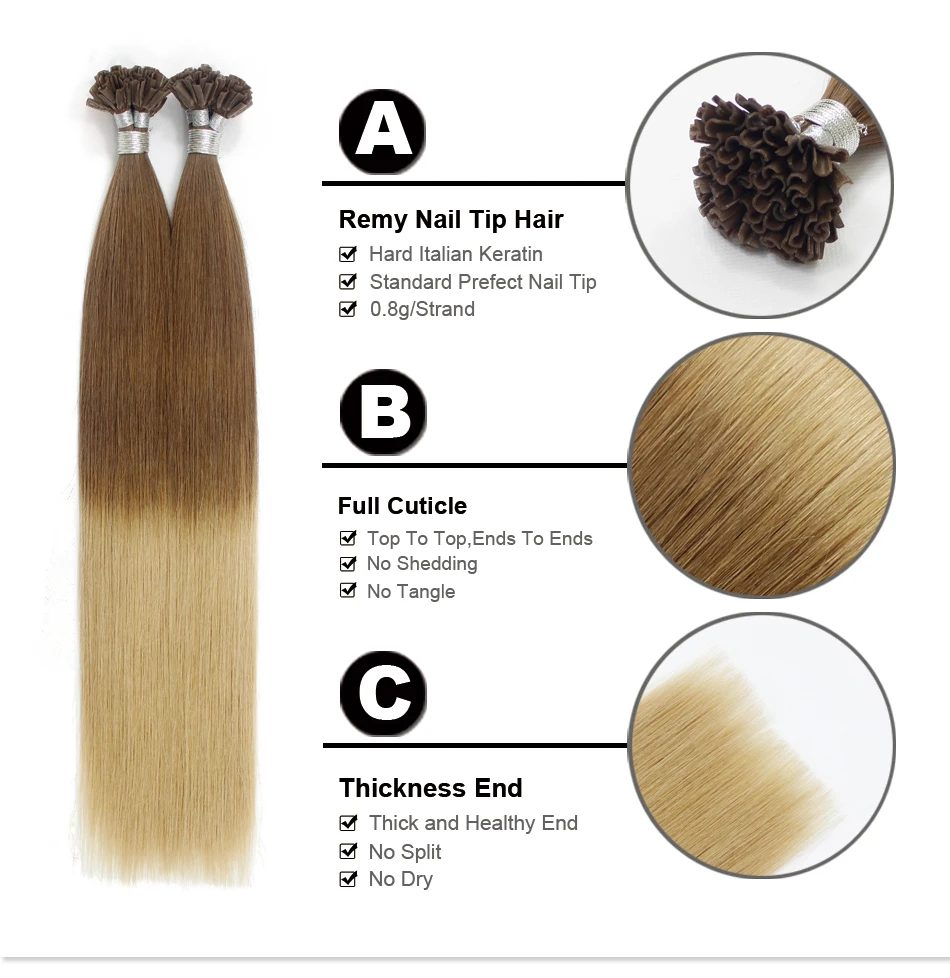 FOREVER HAIR 0,8 г/локон 1" 18" 2" Remy u-образные кератиновые волосы для наращивания прямые предварительно скрепленные волосы на капсулах Горячие волосы fusion 50 s/pac