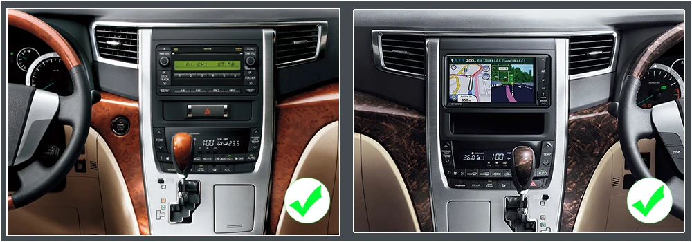 ZaiXi Touch screen Android car Audio for Toyota Alphard 2007~2014 support GPS navi Ipod BT radio mic Media Navigation system 8