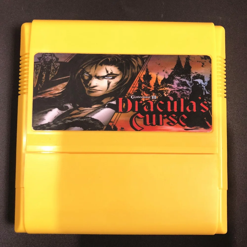 

Castlevania III - Dracula's Curse English-NTSC version for 60 Pins Big Yellow shell 8 Bit Game Console