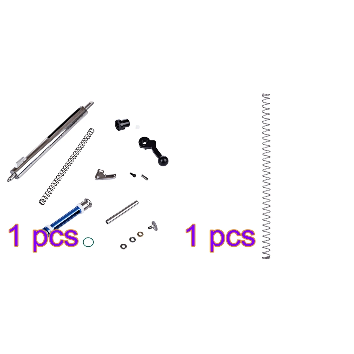 

Universal Air And Cylinder Charging Handles Kit+1.3 Wire Diameter Spring For GJ M24/98K/AWM Water Gel Beads Blaster Modification
