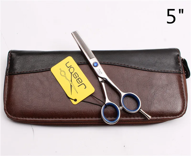 " 5" 5," Jason бренд инструмент для укладки истончение ножницы резка Парикмахерские ножницы Профессиональные ножницы набор J1117 - Цвет: J1117 Yin T 5YY