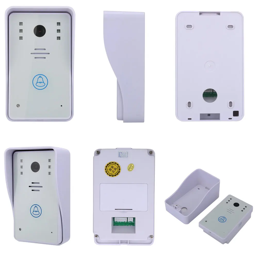 Yobang безопасности беспроводной Wi-Fi 7 дюймов монитор RFID видео дверной звонок Система камеры 1 камера 1 монитор приложение пульт