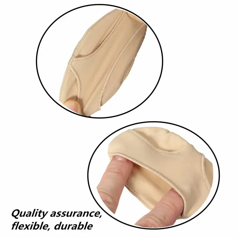 BSAID 1 пара передние стопы гель для ткани подушки плюсневой мяч стельки для ног Противоскользящий протектор облегчение боли ног вставляющиеся до половины