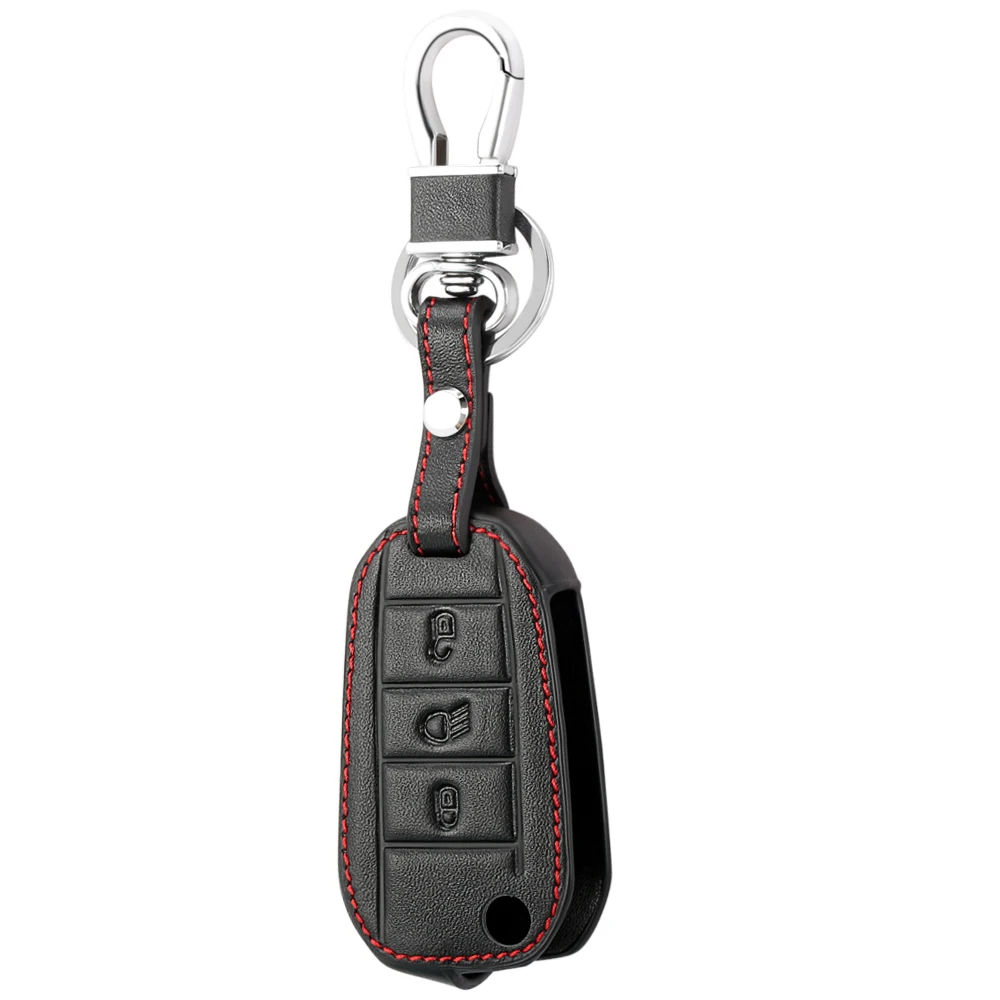 Кожаный чехол для Peugeot 3008 208 308 508 408 2008 307 4008 2016 2017 2018|Дискодержатель| |