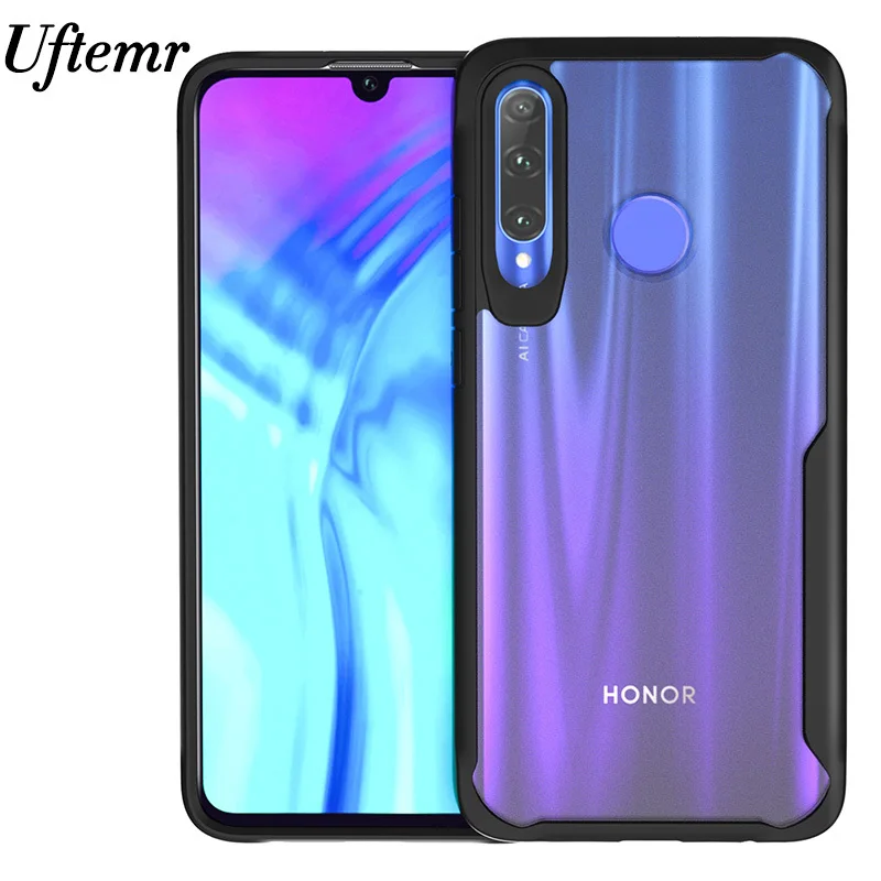 

Phone Case for Huawei Honor 10i Case Honor 10 i Shockproof Bumper Transparent Crystal Full Hard for Huawei honor 10i Case 6.21