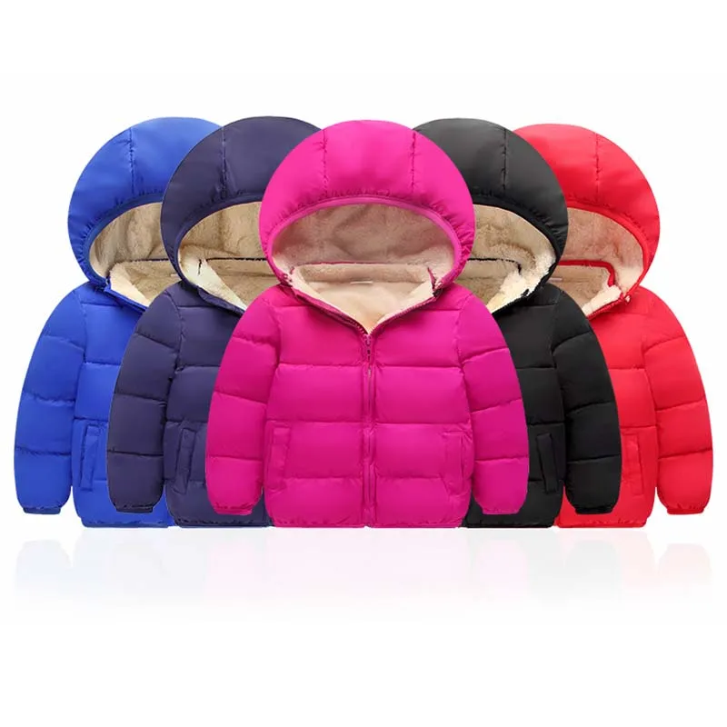 

Kids winter jacket for boy coat girls warm winter jacket children down Hooded Jacket Outerwear kids clothes toddler girls coat