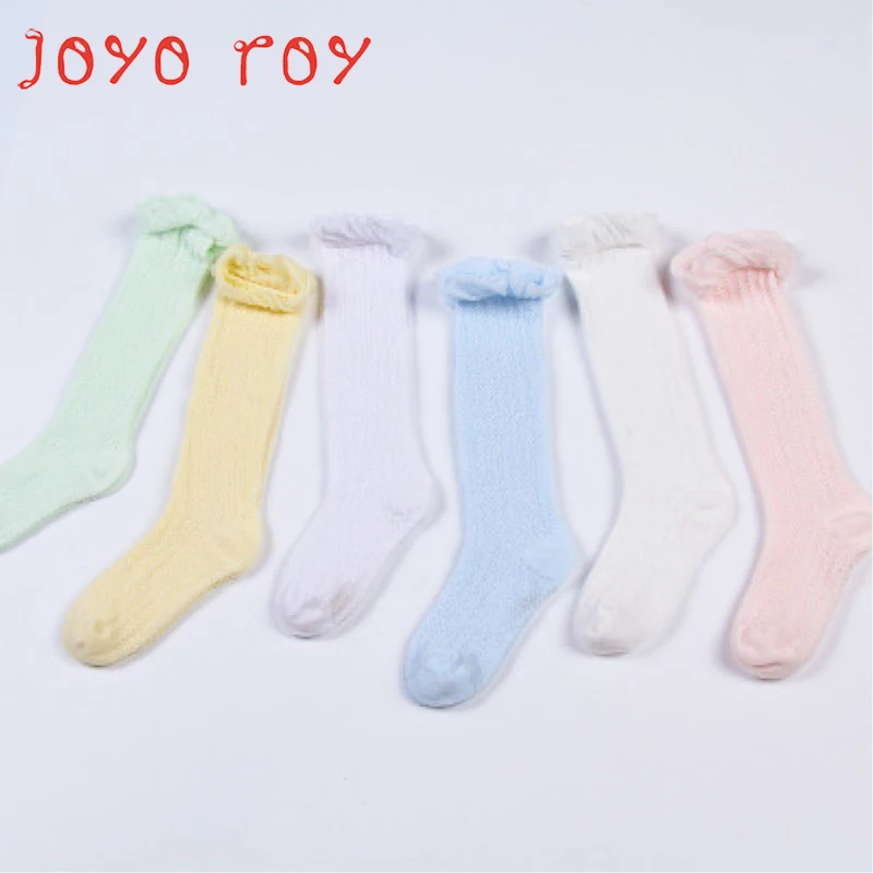 

Joyo roy Spring And Summer Baby Baby Socks In a Thin, Full-color Cotton Net High Socks For Children WZ006AH LXM289