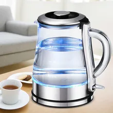 Электрический чайник, стеклянный электрический чайник, используемый для приготовления пищи, быстрый чайник из нержавеющей стали 304, автоматический сбой питания kettl