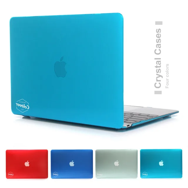 NEW HOT Logo Crystal / Matte Bag Case For Apple Macbook Air Pro Retina 11 12 13 15 Laptop Cover For Mac book 13.3 inch