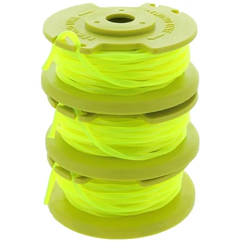 

Pro For Ryobi One PLUS AC80RL3 OEM .080 Inch Twisted Line and Spool Replacement for 18v, 24v, and 40v Cordless Trimmers (3 Pack)