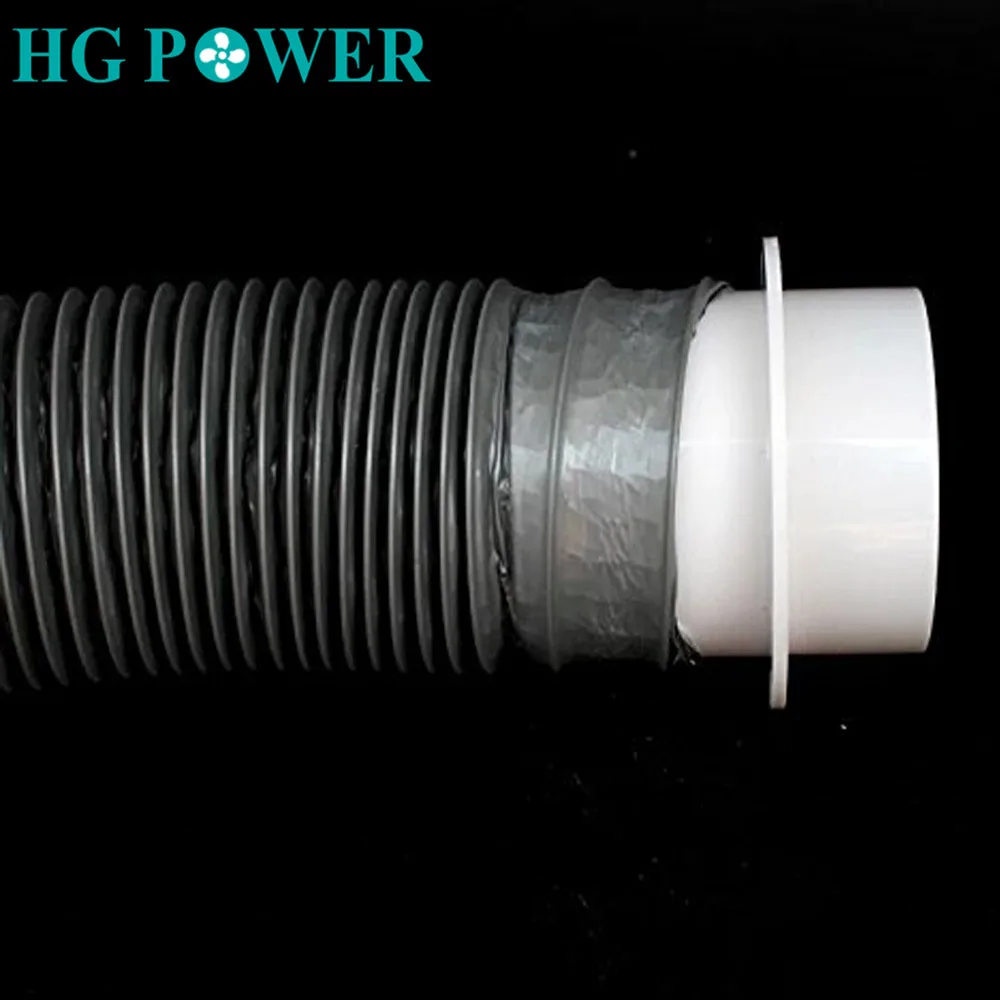 Household Draft Blocker Backdraft Damper Inline Extractor Fan Kitchen Smoke Outlet One Way Plastic 4-6inch Round Air Vent Draft