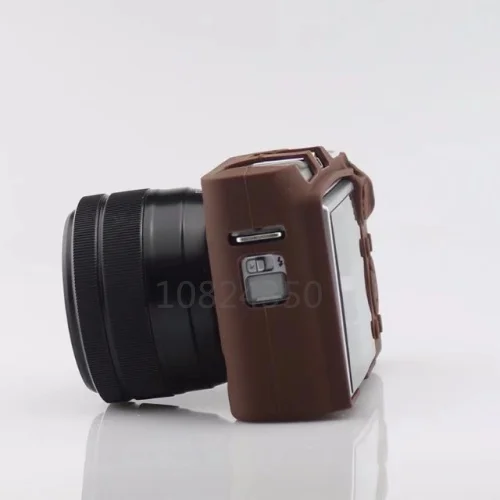 Камера видео сумка Легкий Камера сумка для Fujifilm XA10 XA5 XA3 X-A10 X-A5 X-A3 мягкой силиконовой резины Камера сумка