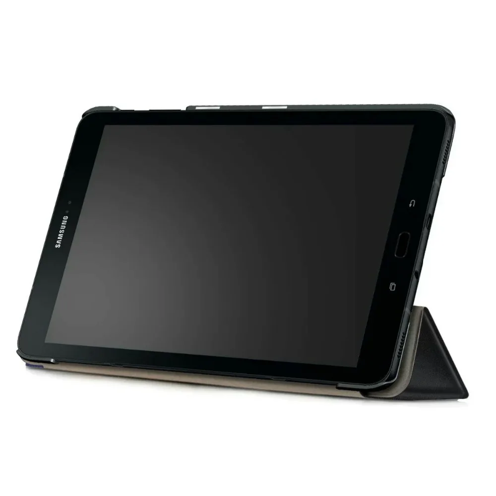 DHL для Samsung Galaxy Tab S3 T820 t825 9." Новое поступление Ultra Slim карст tri-складной Стенд кожаный чехол Планшеты PC