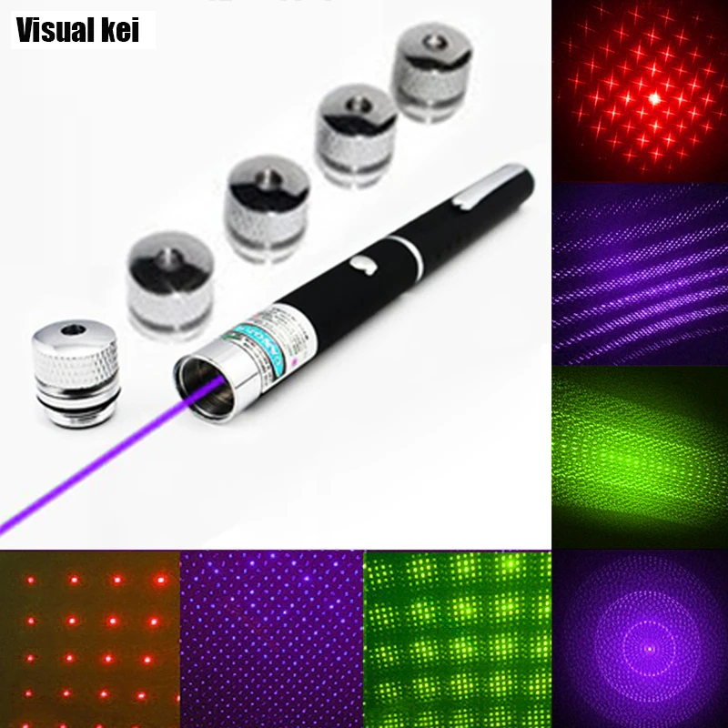Mini Green Red Purple Laser Pointer 5mW Powerful CNC Laser Pen