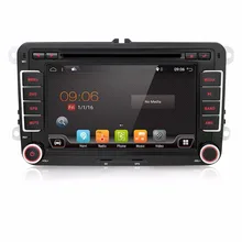 2 din Android 7,1 Автомагнитола DVD gps навигации для VW Caddy Гольф Jetta Поло Седан Touran Passat EOS 3g + DVD Automtivo