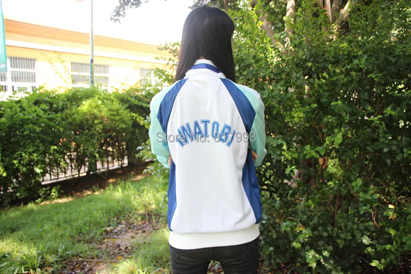 Iwatobi Swim Club Cosplay Haruka Nanase School Sprot Coat//Jacket m-xxl New Free