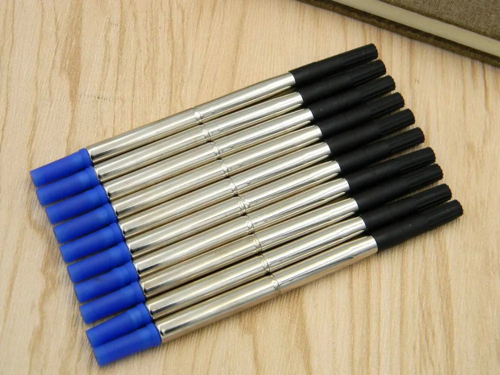 10 шт jinhao синий хорошее качество 0,7 мм Ручка-роллер для заправки