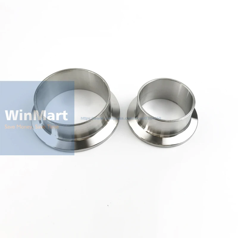

1PC 51mm Tube O/D x 2.5" 64mm Ferrule O/D x 21.5mm Height Sanitary Weld Ferrule Connector Fitting Home Berw 304 Stainless Steel