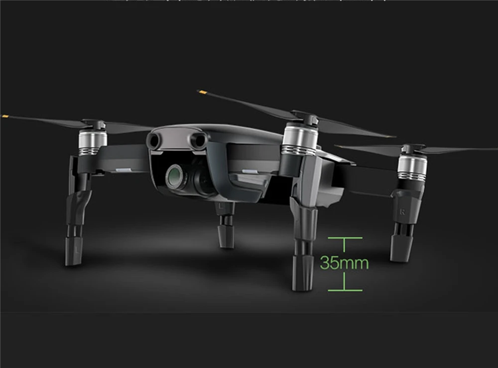 4 шт. резиновая шасси Проставка ноги для DJI Mavic Air FPV Дрон камеры протектор