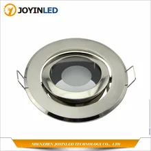 Потолок пятно света высокого качества сплав цинка тела двойное кольцо без источника лампы один оборот MR16 GU10 лампа штуцере