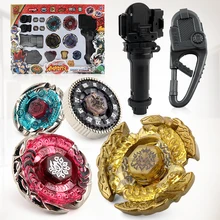 With Original Package Beyblade Burst Metal Fusion 4D Launcher Beyblade Spinning Top set Kids Game Toys