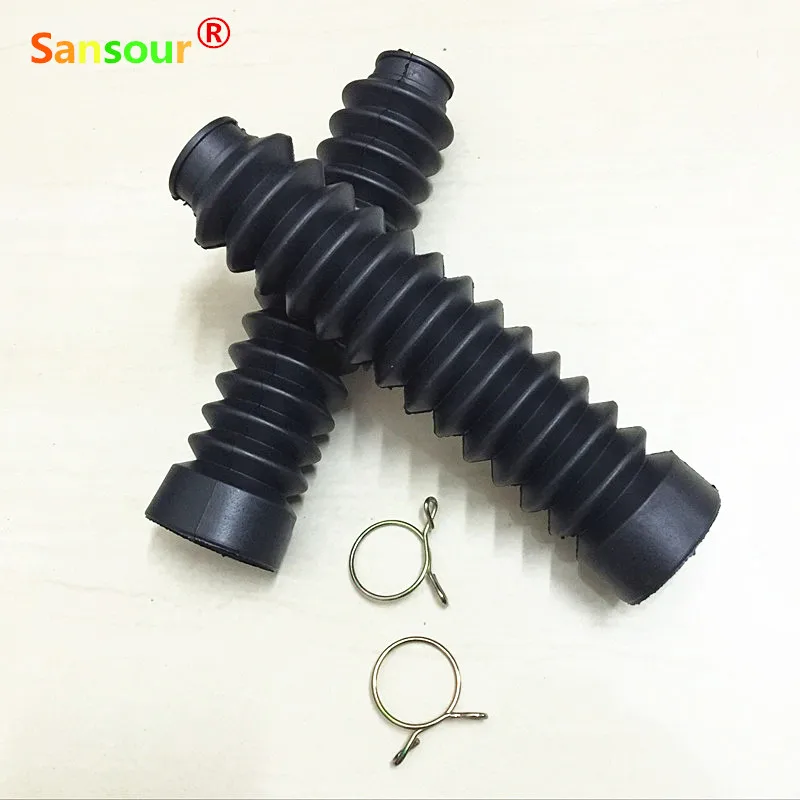 Sansour Moto Anteriore Forcella Copertura Ghette Gaters Boot Shock Protector Parapolvere Per Off Road Pit Dirt Bike Motocross Bicicletta