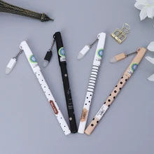 0,5 мм милые каwaii пластиковые стираемый гель ручка корейские канцелярские принадлежности с ластиком кулон