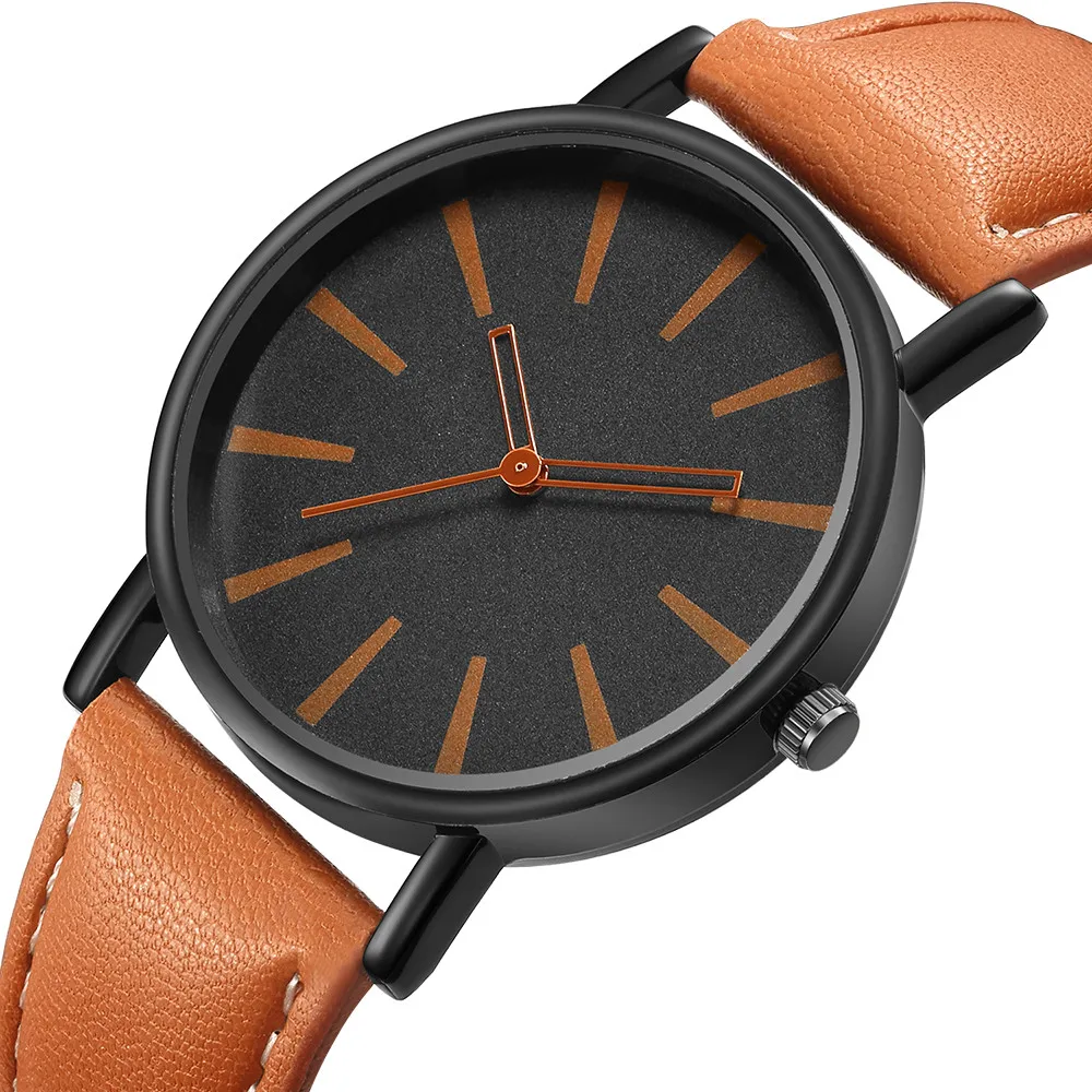 Women's Fashion Sport Stainless Steel Case Leather Band Quartz Analog Wrist Watch Women's Fashion Sport Stainless Steel Case Leather Band Quartz Analog Wrist Watch