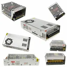 AC 110 V-220 V к DC 5 V 5A/10A/15A/20A/40A/60A переключатель Питание адаптер