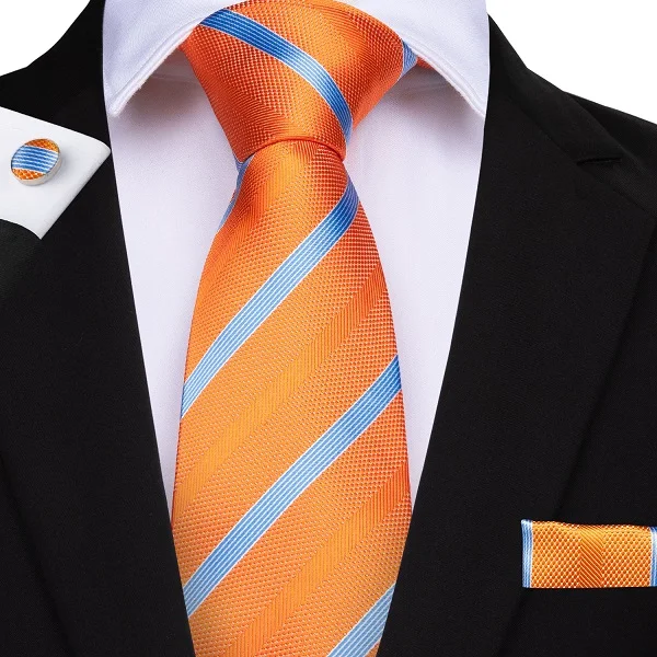 mens orange ties