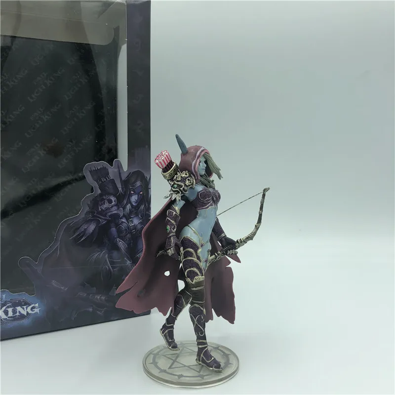 14 см Sylvanas Темный Traxex Windrunner стрельба из лука королева ПВХ фигурка модель