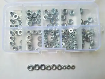 

140pcs M2/M2.5/M3/M4/M5 0.8mm-1.4mm thickness Pressure riveting nut nuts plate Free Shipping