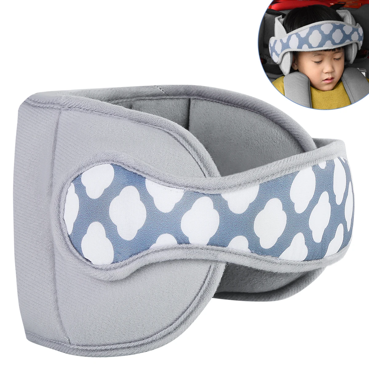 

Child Baby Safety Car Seat Head Support Sleep Nap Aid Kid Head Protector Belt Handband Holder dropshipping