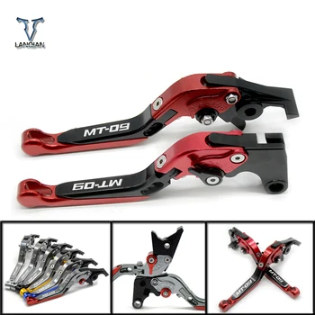 

For Yamaha MT09 MT-09 FZ 09 FJ-09 2014 2015 2016 2017 2018 Motorcycle Adjustable Accessories Extendable Brake Clutch Levers